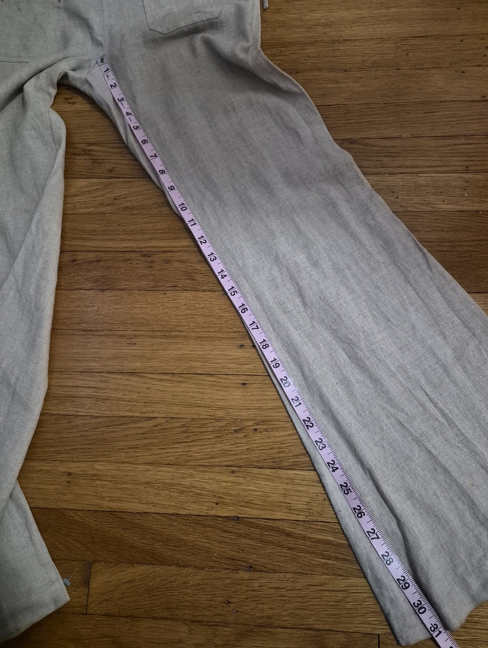 Y2K Rampage Linen-Blend Pants - Picture 7 of 8